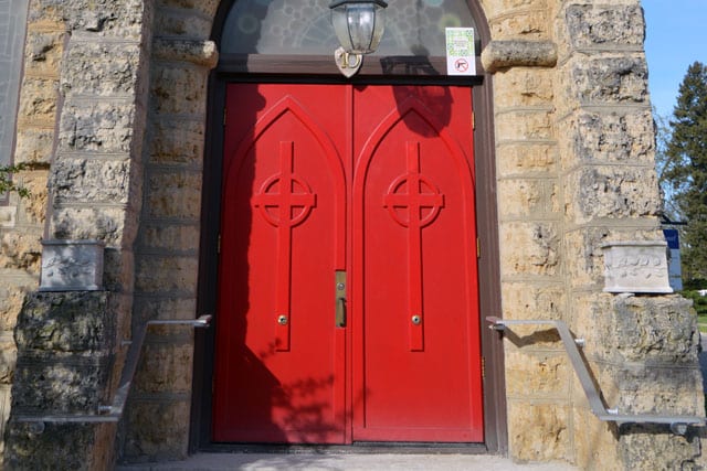 Iconic Red Front Doors