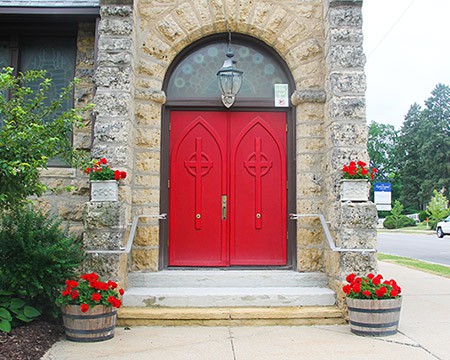 Iconic Red Front Doors